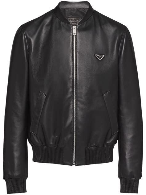 prada black bomber jacket|prada bomber jackets women's.